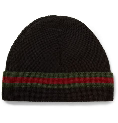 mens beanie gucci|gucci men hats sale.